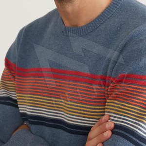 Ropa de calle unisex suéter al por mayor logotipo bordado personalizado en blanco hombres ropa de invierno transpirable suéter - Product Image 4