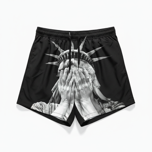 Pantalones Cortos Deportivos para Hombre, Secado Rápido, Transpirables, con Diseño Gráfico Personalizado, Verano 2026 - Product Image 1