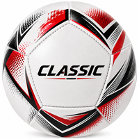 Ballon de football promotionnel de haute qualité, fabrication OEM/ODM, durable, résistant à l'eau, en PVC/PU écologique, avec chambre à air en latex haute performance