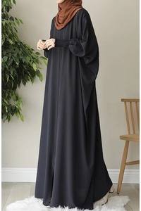 Hermoso Caftán Musulmán Tradicional Marroquí Hecho a Mano, Nuevo Diseño, Modesto, Largo hasta el Suelo, Manga Larga, Nailon, Adornado con Cuentas de Piedra, Ropa de Trabajo - Product Image 3