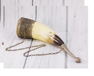 Vente en gros directe de haute qualité auprès de grossiste Coquille de corne de chèvre naturelle dans le style Feng Shui Décorations d'animaux polis - Product Image 4