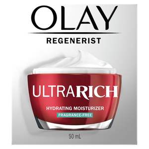 Olay Regenerist Ultra Rich, Crema Hidratante Facial, Sin Perfume, 1.7 Oz - Product Image 5