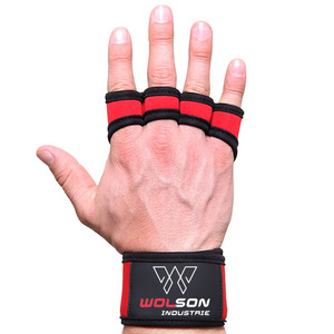 Guantes deportivos con logotipo personalizado para hombre, guantes deportivos para gimnasio, para levantamiento de pesas, óptimos para entrenamiento de gimnasia, productos Unisex de alta calidad - Product Image 2