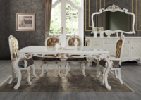 Ensemble de salle à manger moderne pliable en métal Buse avec ottoman - Chaises de salle à manger de luxe et fonctionnalités de refroidissement pour la cuisine, le parc et l'école
