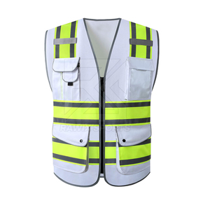Sécurité Offre Spéciale personnalisée plusieurs tailles OEM vêtements de travail gilet de sécurité Vêtements de construction gilet de travail réfléchissant - Product Image 1