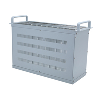 Boîtier de serveur métallique standard 4U OEM personnalisé avec accès arrière I/O pour rack industriel