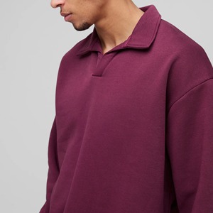 Nuevo Diseño de Camisetas Polo de Rugby Personalizadas de Alta Calidad, Camiseta de Manga Larga de Algodón para Hombre, Polo Lisa Ligera de Talla Grande - Product Image 6