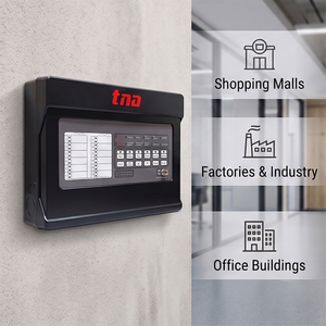 Système de protection incendie de bâtiment Tanda TXC7002 avec écran LCD avancé, panneau de commande d'alarme incendie conventionnel à 2 zones - Product Image 1