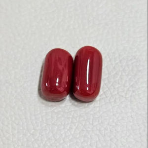 Coral Rojo Natural, Gema de Corte Ovalado, Calidad Fina para Joyería, Procedente de Rajastán - Product Image 1