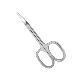 Ciseaux à cuticules de qualité chirurgicale, lames fines incurvées et tranchantes, ciseaux à cuticules de 3,5 pouces, fabriqués en acier inoxydable - Product Image 1