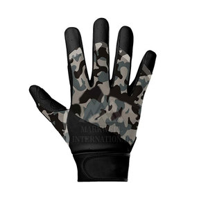 Gants de football américain de qualité supérieure, paume en cuir, gants de football américain - Product Image 2