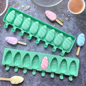 8-Connect Water Drop Silicone Ice Cream Gelatin Mold Ice Cube DIY Pudding Cake <b>Accessories</b> <b>Baking</b> Eco-Friendly Dishwasher Safe - Product Image 4