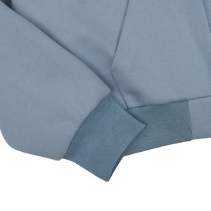 Sudadera con capucha unisex extragrande de poliéster/algodón de 300 GSM, de tejido de punto polar, con hombros caídos y corte holgado, personalizable con cremallera para hombre - Product Image 6