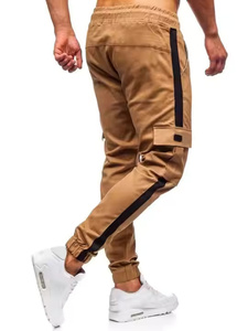 Pantalones Deportivos Casuales de Cintura Media, Cómodos y Elásticos, con Bolsillos, 100% Algodón, para Correr y Ropa Deportiva - Product Image 3