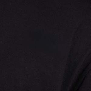 T-shirt surdimensionné noir pour hommes 100% coton 190 GSM Streetwear Staple Tee imprimé avant dos Logo goutte épaule décontracté Fit Shirt - Product Image 3