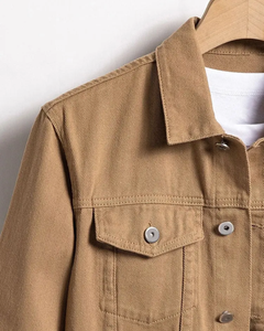 Vestes en jean pour hommes coupe confortable style décontracté avec poches latérales dernière conception - Product Image 3