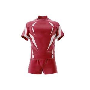 Vêtements de rugby de bonne qualité Fabricant d'uniformes de rugby à bas quantité minimale de commande OEM Impression par sublimation personnalisée Vêtements de rugby pour hommes - Product Image 2