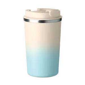 Vasos Sostenibles de Acero Inoxidable con Diseño Degradado y Material de Vidrio Reciclado - Product Image 3