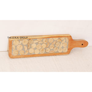 Venta al por mayor bloque de cortar de madera más exigente para la cocina de alta calidad de diseño único de madera - Product Image 1