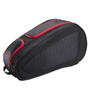 Bolsa Organizadora de Artículos Deportivos de PU Premium, Bolsa para Raquetas de Pádel con Acabado Liso, Capacidad de 30-40L, Impermeable, Fácil de Transportar, Ideal para Viajes - Product Image 1