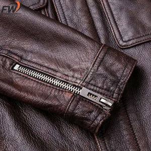 Ropa de Motociclista a la Moda, Chaquetas de Cuero para Moto de Corte Ajustado, Chaqueta de Cuero PU con Cierre para Motocicleta, Casual, para Todas las Temporadas - Product Image 6