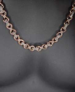 10mm plaqué rhodium Moissanite chaîne à maillons cubains cadeau de mariage pour hommes coupe ronde glacé Style Hip Hop 925 argent Sterling - Product Image 5