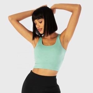 Débardeur de sport pour femme de haute qualité, respirant, séchage rapide, tissu jersey écologique, haut de sport court, XXL/XXS OEM - Product Image 2