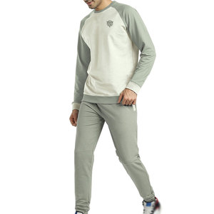 New Design Winter Solid 100% Cotton Breathable Eco-Friendly Lightweight High Quality Sweatsuit <b>Low</b> MOQ Wholesale Price Made - Product Image 1