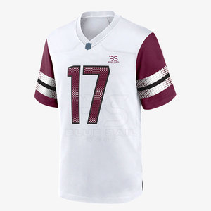 Kit de Jersey de fútbol americano a precio de fábrica, venta al por mayor, uniforme de fútbol americano personalizado, ropa deportiva para jóvenes, ropa de fútbol americano - Product Image 6