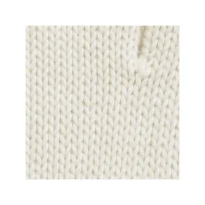 Classic White Cotton <b>Knitted</b> <b>Gloves</b> - Product Image 2