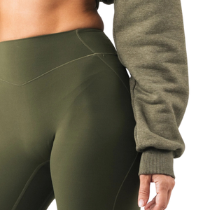 <b>Womens</b> Cropped Fleece <b>Shrug</b> Long Sleeve Open Front Soft Warm Casual Layering Athleisure Cover Up Lightweight Comfort Wear - Product Image 5