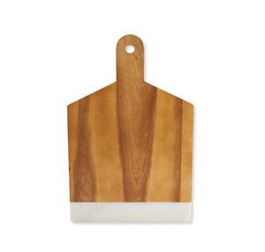 Tabla de cortar de madera, superventas, bandeja de servicio de estilo clásico de Color Natural y tabla de cortar hecha a mano a granel - Product Image 1