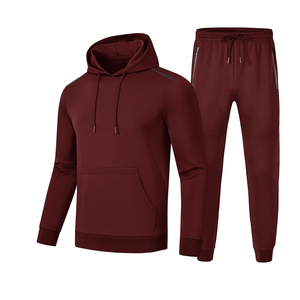 Ensemble de sweat-shirt et de jogging très exigeant pour hommes ensemble de pull à capuche de couleur unie personnalisé à des prix très raisonnables - Product Image 1