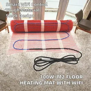 Tapis chauffant Support technique en ligne moderne de plus de 5 ans Chauffage au sol intérieur, appartement 20mm 100-200w/m2 120-240v - Product Image 3
