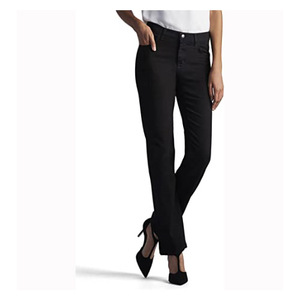 Pantalons en jean noir décontractés pour femmes, style streetwear, fermeture éclair, coupe bootcut, pantalons en jean pour femmes - Product Image 6
