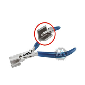 Pince à bec plat en acier et plastique robuste Outils de fabrication de bijoux en nouvel état pour Jewelri - Product Image 4