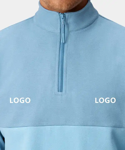 . Pull golf quart zip pour les athlètes et les joueurs du week-end offrant un confort doux en tissu extensible - Product Image 1