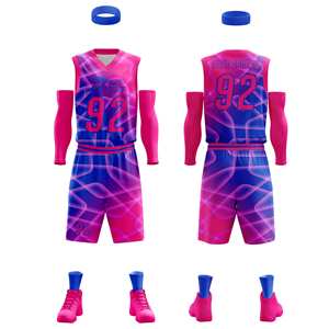 Uniforme de basket-ball de haute qualité 2025 conception et impression personnalisées entièrement par sublimation vêtements de sport vêtements de basket-ball à bas prix - Product Image 3