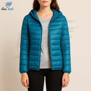 Chaqueta de Invierno Acolchada para Mujer, de Manga Larga, Estilo Burbuja, de Alta Calidad - Product Image 2