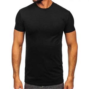 T-shirts pour hommes personnalisés de couleur noire, manches courtes, vêtements d'été de haute qualité, vêtements pour hommes de la rue, col rond en coton, t-shirts pour hommes - Product Image 5