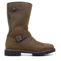 Dernier modèle de bottes Chopper en cuir pour vêtements de sport Meilleure vente Bon marché Cuir Bottes Chopper pour hommes