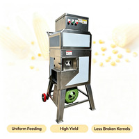 Machine à décortiquer le maïs frais, machine à écaler et à décortiquer le maïs pour les usines de transformation alimentaire