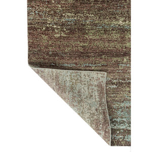 พรมขนสัตว์ผสมไหมถักมือลาย Entropy Ivory รุ่น AKWS-13017 ขนาด 10 มม. ทรงสี่เหลี่ยมผืนผ้า สไตล์โบโฮ สำหรับตกแต่งบ้านและทางเดิน - Product Image 5