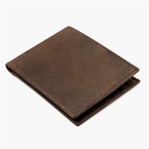Slim y Classic MagFlap Cartera De Cuero Para Hombre marrón oscuro - Product Image 1