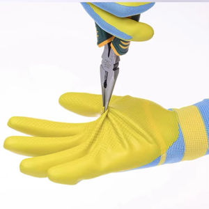 OEM New American Football Gloves Silicone Non-Slip Breathable Palm Protection Buckle Closure Customizable for Professional Use - Product Image 2