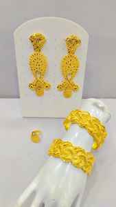 FRANCE Trendy Bridal Jewellery <b>for</b> Turkey Marriage Long <b>Necklace</b> Set With Earrings <b>for</b> Women <b>Charm</b> Ready to Ship - Product Image 4