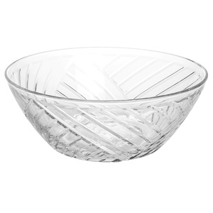 Tazón de Vidrio Lavable de Lujo con Diseño en Relieve, Marca TQC, Decoración Atractiva para Mesa, Hogar, Cocina y Hotel - Product Image 4