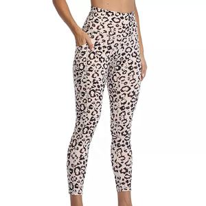 Mallas de alta calidad para mujer con bolsillo, mallas de Yoga para mujer, mallas altas transpirables personalizadas para mujer, venta al por mayor - Product Image 3