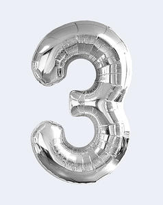 Globo de Helio con Número 8 en Papel Plateado con Letras Gruesas para Decoraciones de Cumpleaños, Graduación, Regreso a Clases, Halloween - Fiesta de Amor - Product Image 6