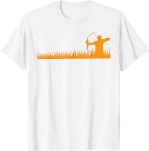 Chemise de tir à l'arc Sport chasse graphique coton Streetwear à manches courtes chemise de tir à l'arc chemises de chasse à l'arc hommes à manches longues - Product Image 2